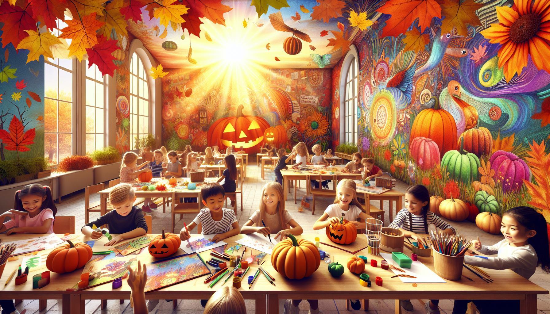 Podzim v mateřské škole: Kreativní tipy na podzimní tvoření