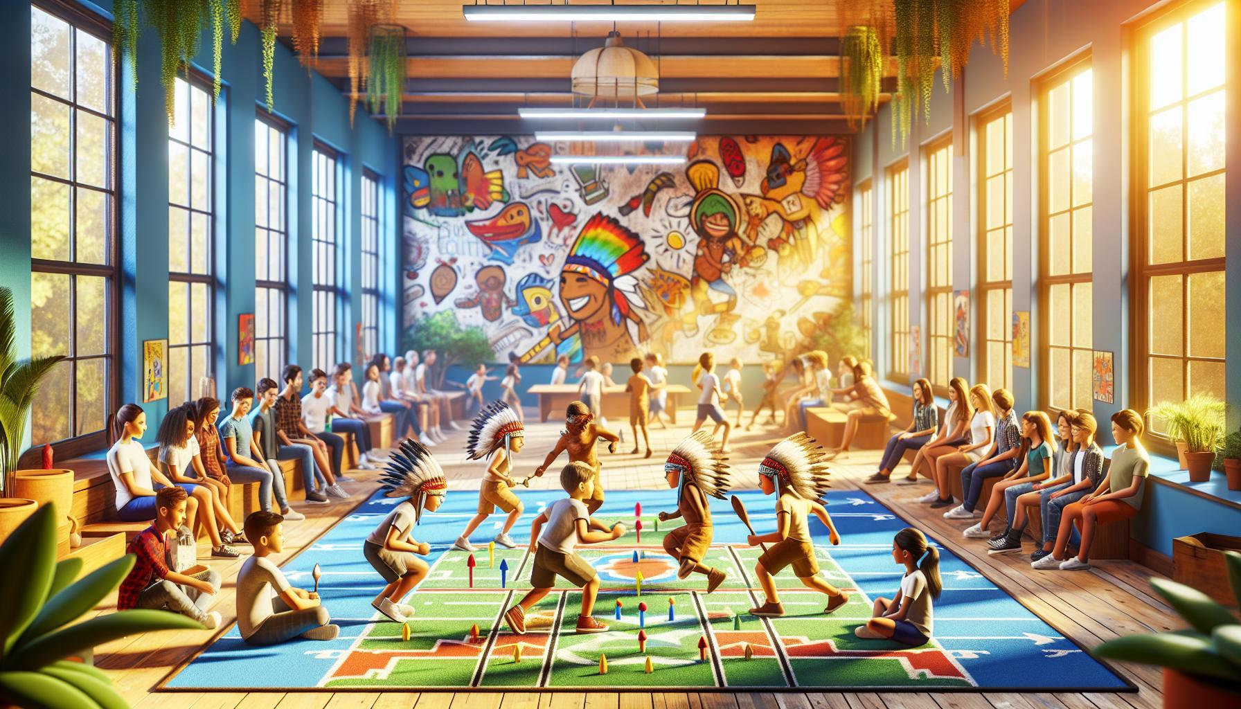 Indiánské pohybové hry pro děti: Dobrodružství inspirované indiánskými tradicemi!