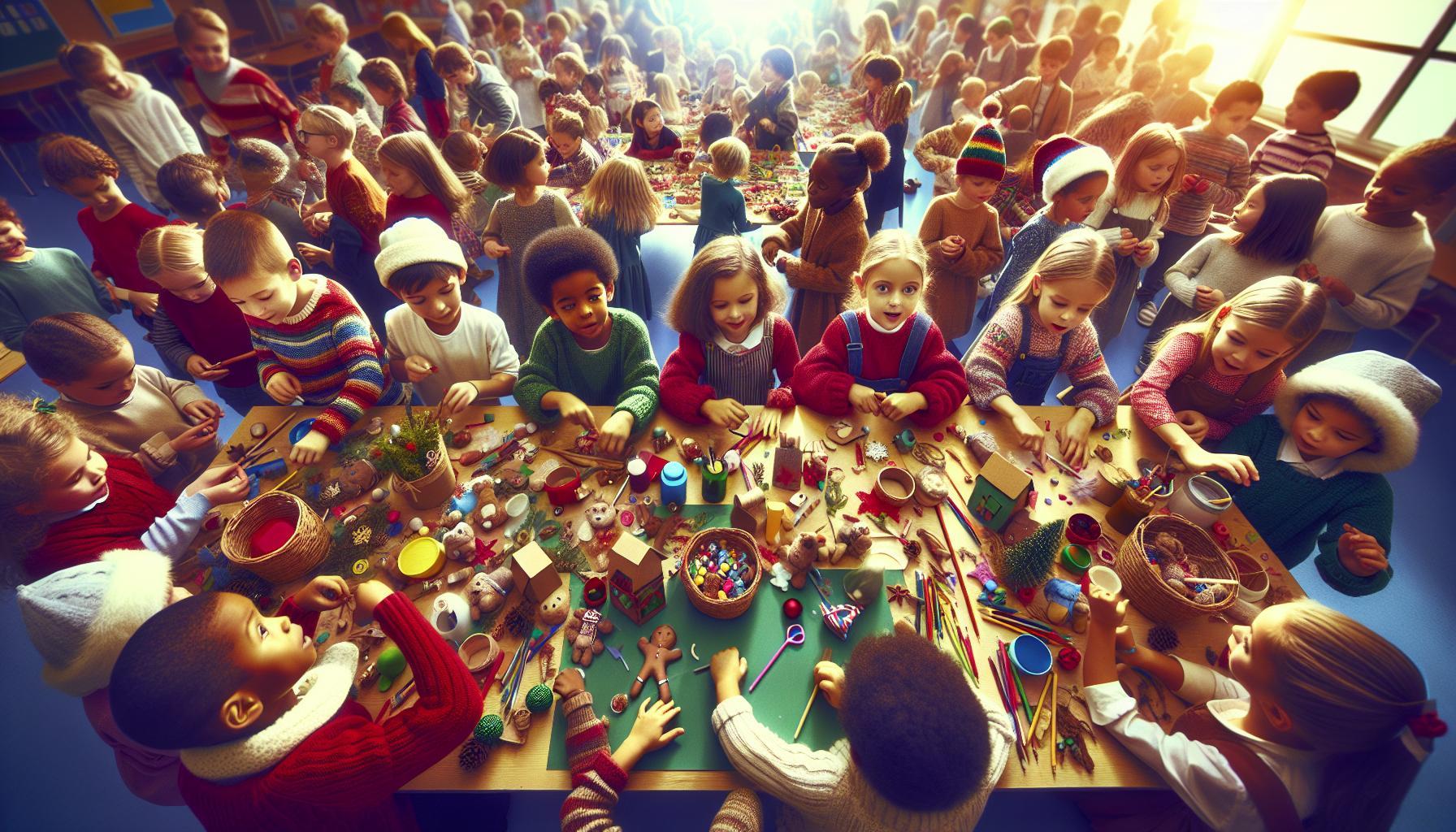 Co do školky na adventní jarmark: Kreativní nápady na výrobky dětí