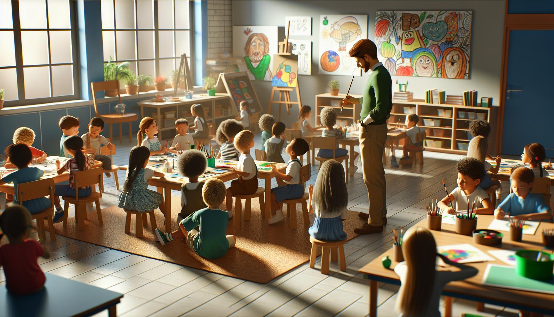 Výtvarná výchova v mateřské škole: 10 tipů pro učitele 130 Výtvarná výchova v mateřské škole: 10 tipů pro učitele