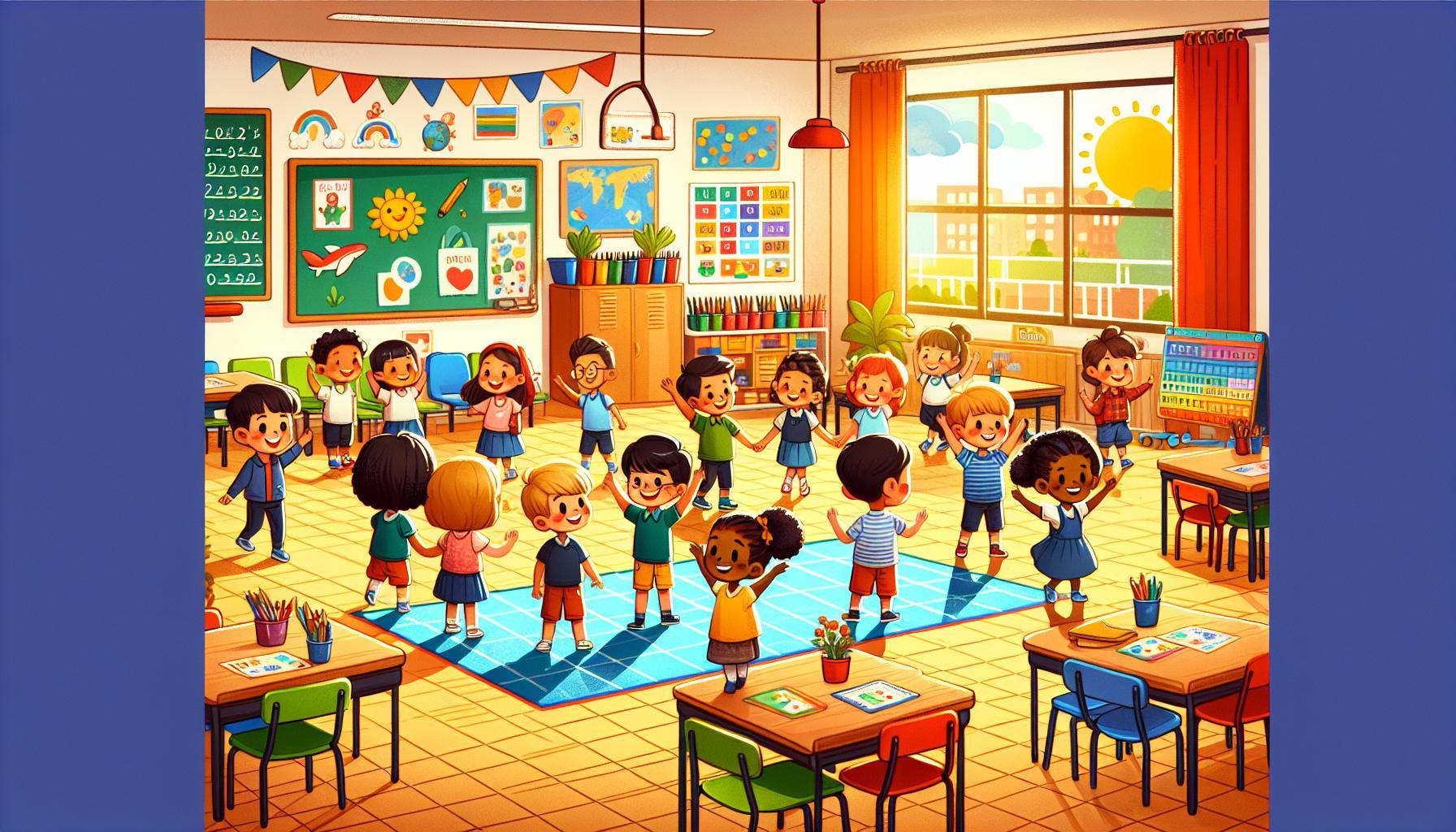 Rozcvička v mateřské škole: Nejlepší cviky pro malé děti 129 Rozcvička v mateřské škole: Nejlepší cviky pro malé děti