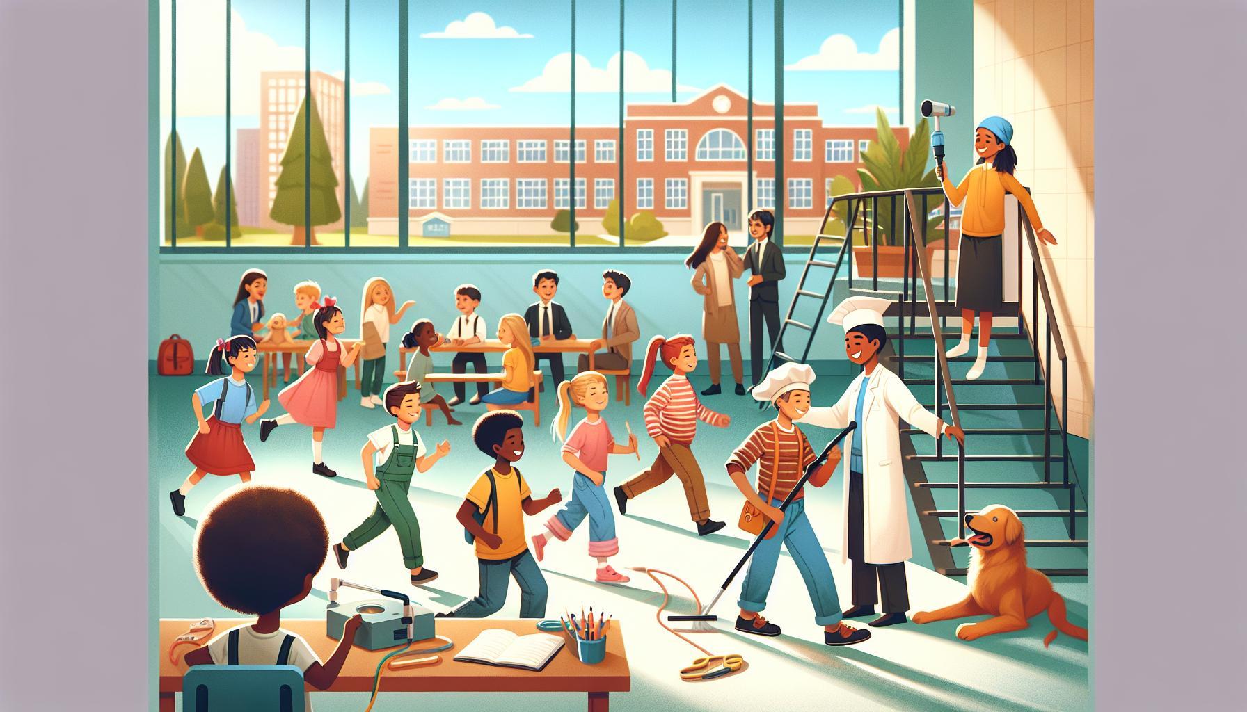 Pohybové hry pro děti povolání: Učení o profesích hravou formou 12 Pohybové hry pro děti povolání: Učení o profesích hravou formou