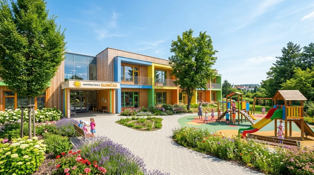 MŠ Nedvězská: Kompletní průvodce předškolním vzděláváním, aktivitami a zápisem 110 Budova a zahrada mateřské školy MŠ Nedvězská