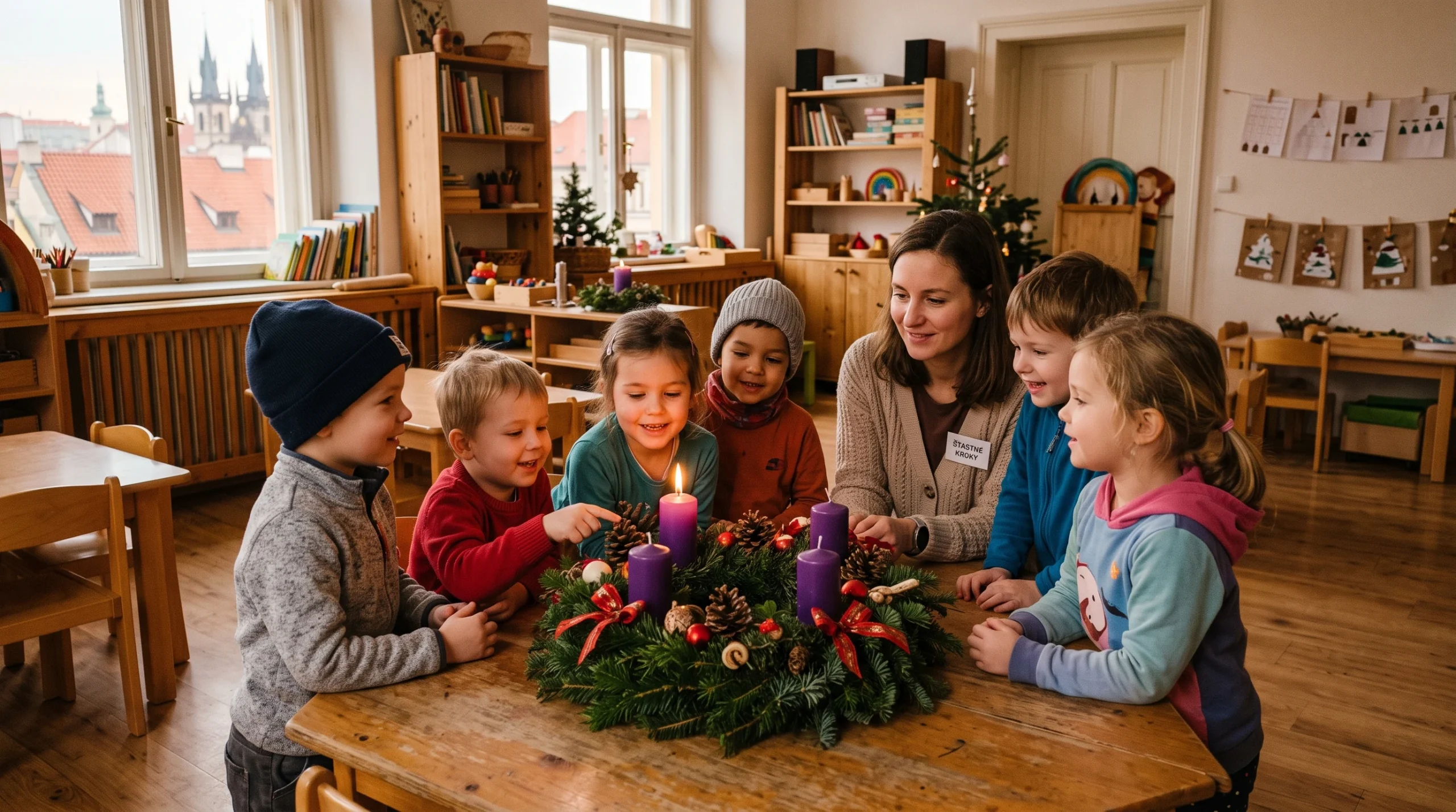 Advent v MS tydenni plan: tradice, tvoreni adventniho vence a vanocni aktivity